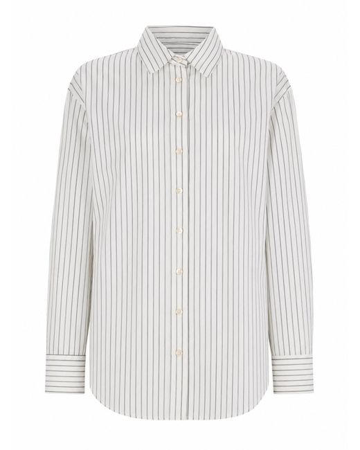 Isabel Marant White Camicia "Aurora"