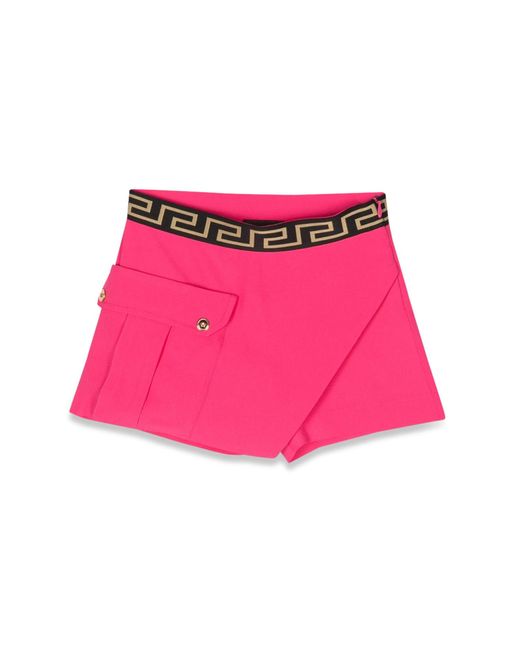 Versace Pink Greek Shorts