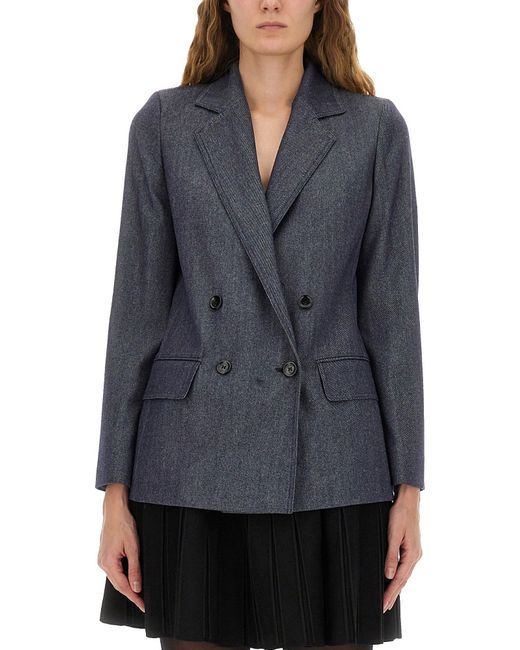 Max Mara Gray Wool Jacket