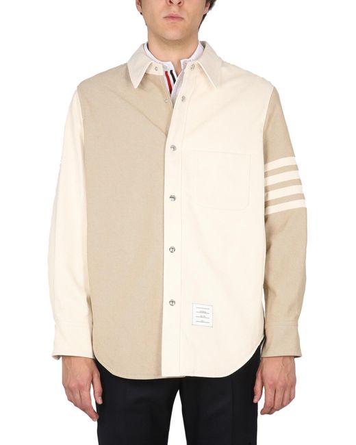 Thom Browne Natural Classic Denim Jacket for men