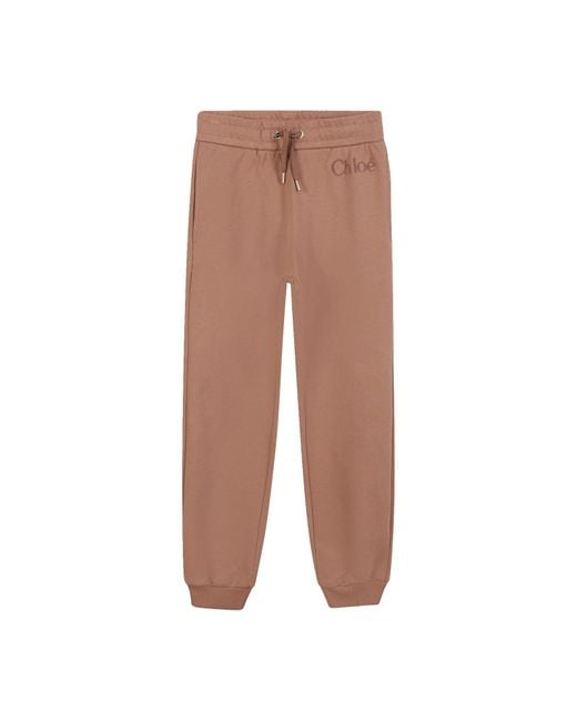 Chloé White Jogging Pants