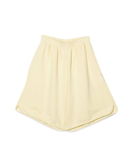 MM6 by Maison Margiela Natural Cotton Shorts