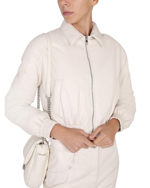 GIACCA CON COLLETTO CLASSICO di MSGM in Natural