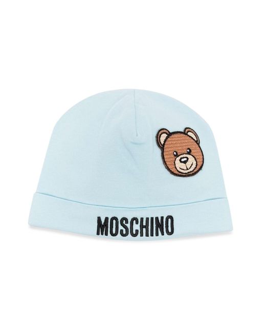 Cap/Beanie di Moschino in Blue