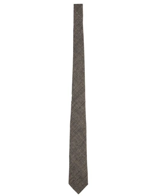 Our Legacy White Linen Tie for men