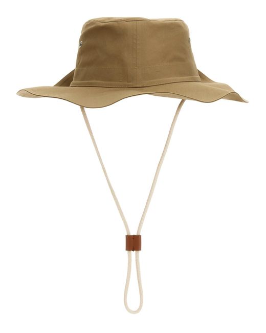 Cappello Con Elastico di Jil Sander in Natural
