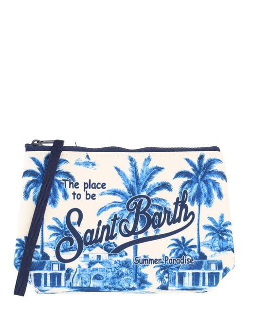 Mc2 Saint Barth Blue Pochette "Aline" for men
