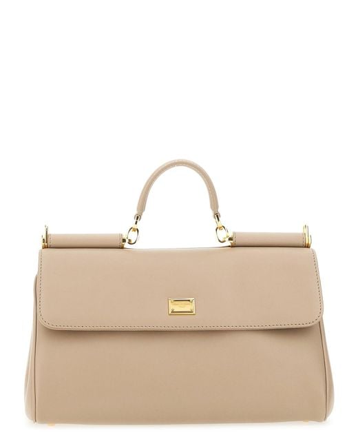 Dolce & Gabbana Natural "My Sicily" Handbag