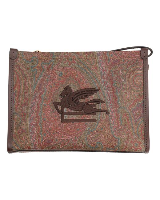 Etro Brown Pouch "Arnica"
