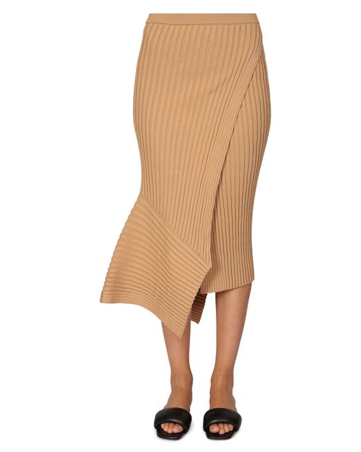 Stella McCartney Natural Midi Skirt