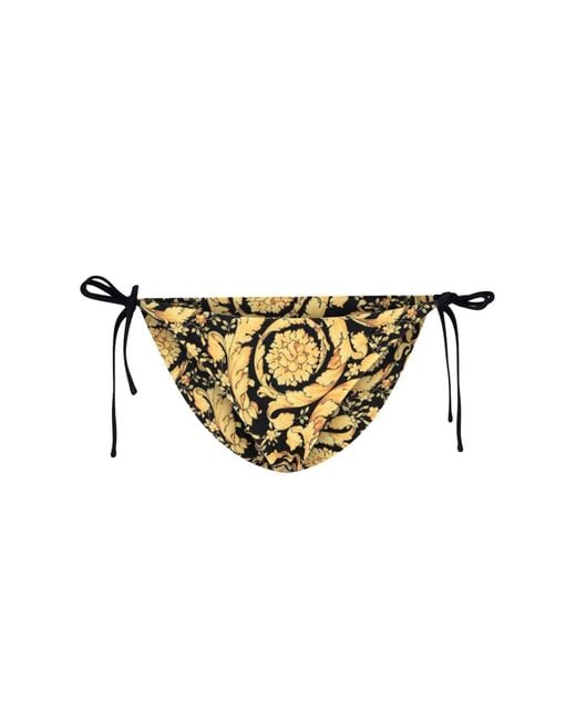 Versace Metallic Swimwear