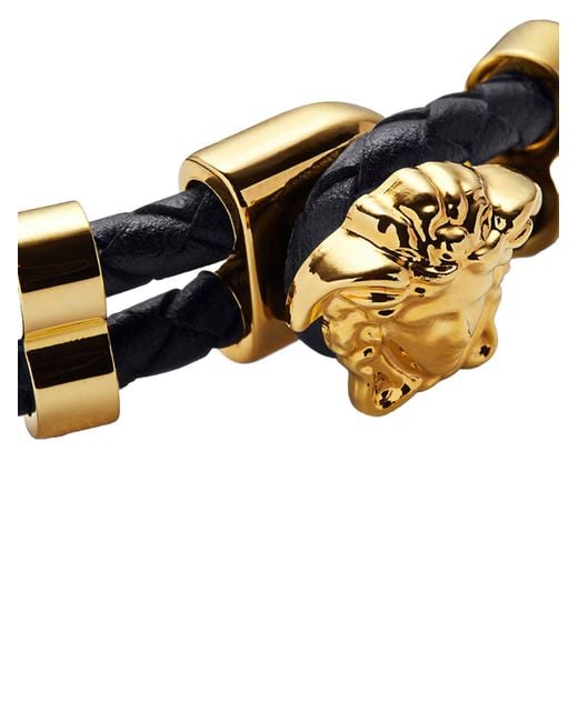 Bracciale di Versace in Blue da Uomo