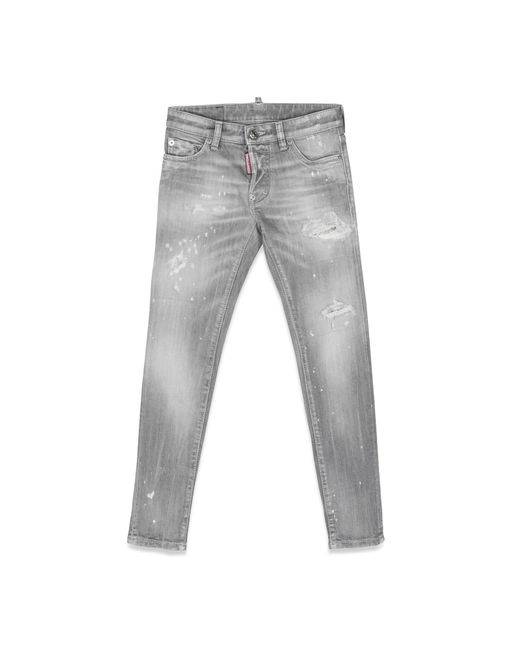 DSquared² Gray Slim Jean