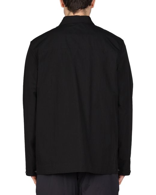 GIACCA IN COTONE E NYLON di Monobi in Black da Uomo