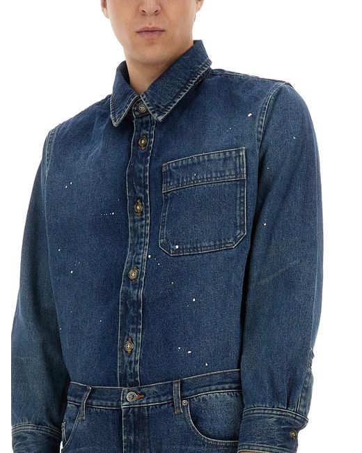A. P.C. Camicia di A.P.C. in Blue da Uomo