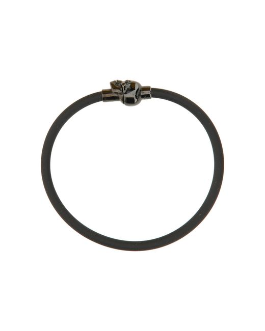 Bracciale Skull di McQueen in White da Uomo