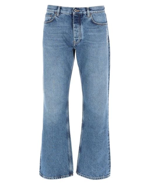 Off-White c/o Virgil Abloh Blue Jeans "Half Arrow" for men