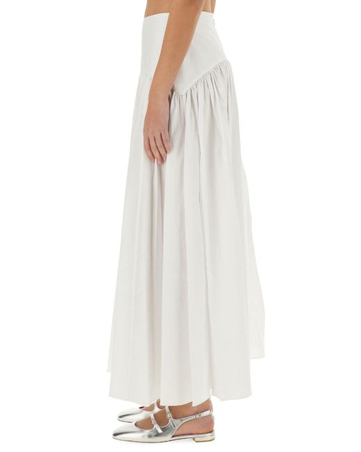 Procida Skirt di Staud in White