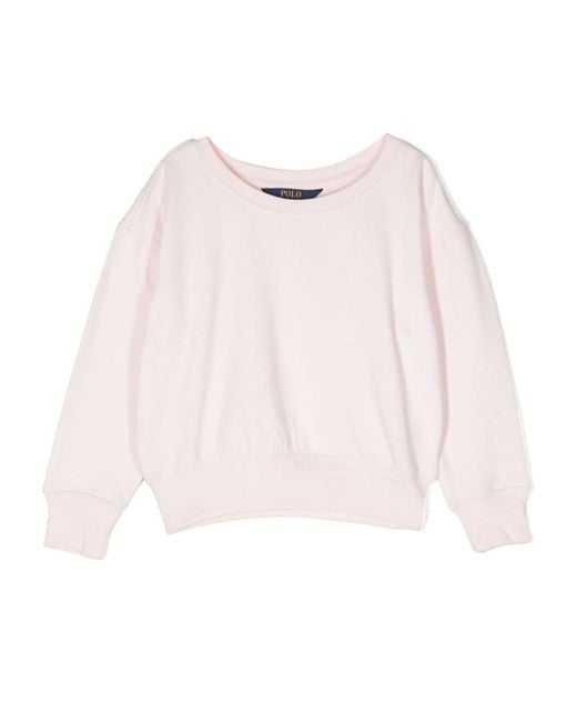 Polo Ralph Lauren Pink Crewneck Sweatshirt