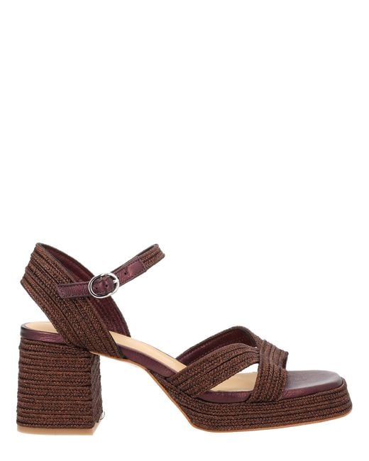 Castaner Brown Vallita Heels