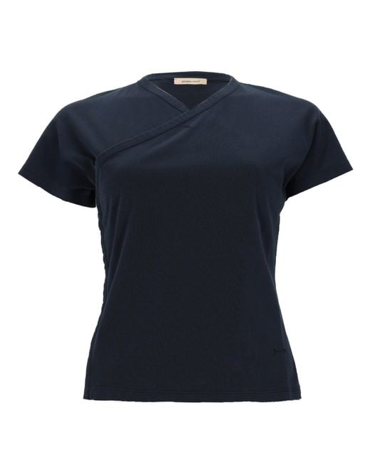 Paloma Wool Black T-Shirt "Olimpia"