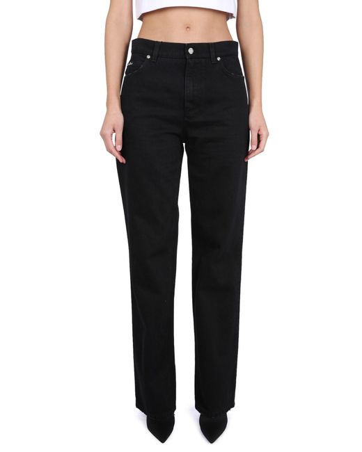 Dolce & Gabbana Black Boyfriend Jeans For – Fall/Winter 2023