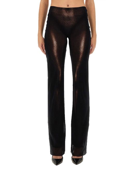Jean Paul Gaultier Black Body Dust" Print Pants