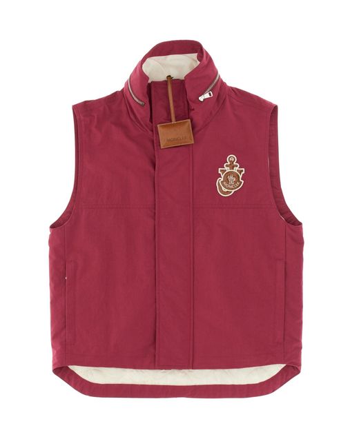 Moncler Genius Red Tryfan Padded Vest 1 Jw Anderson