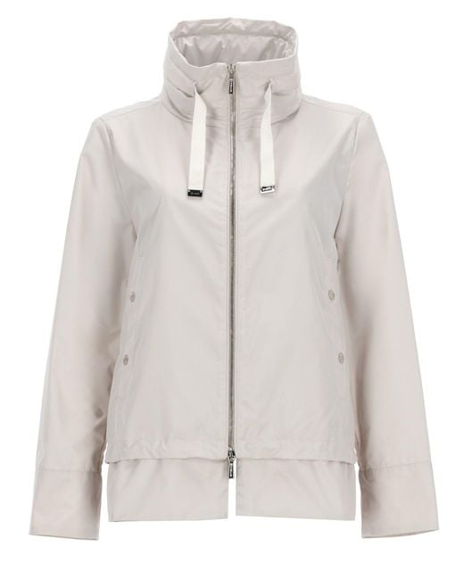 Moorer White "Sinia-Wk" Jacket