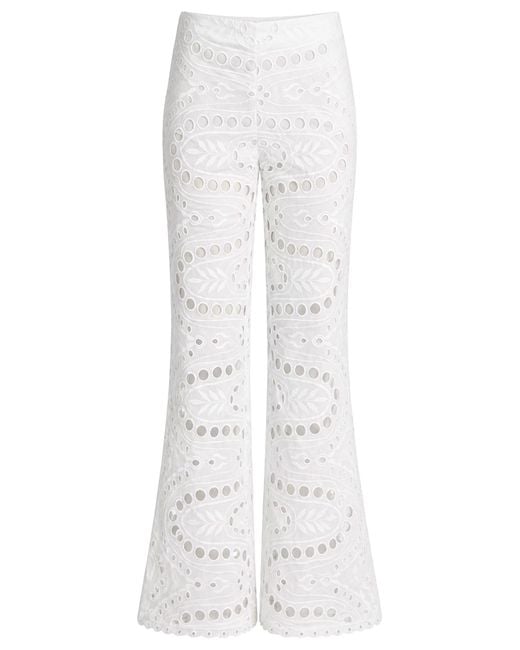 Charo Ruiz White Trousers Stern