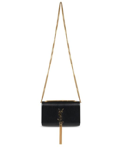 Saint Laurent White Mini Elegant Shoulder Bag