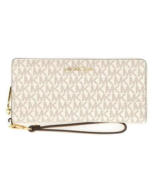 Michael Kors Natural Continental Large Wallet