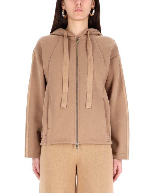 Max Mara Natural "Omelia" Sweatshirt