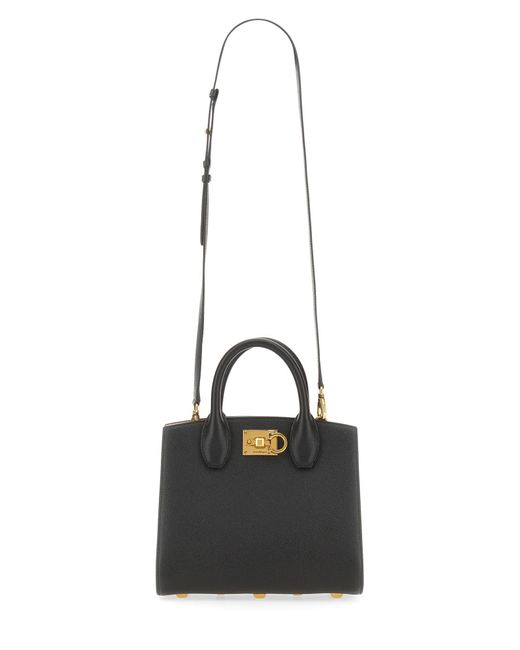 Borsa "Studio Box" di Ferragamo in Black