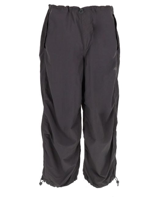 Autry Gray Parachute Trousers for men