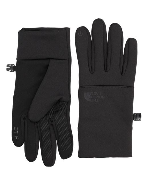 The North Face Black "Etip" Gloves for men