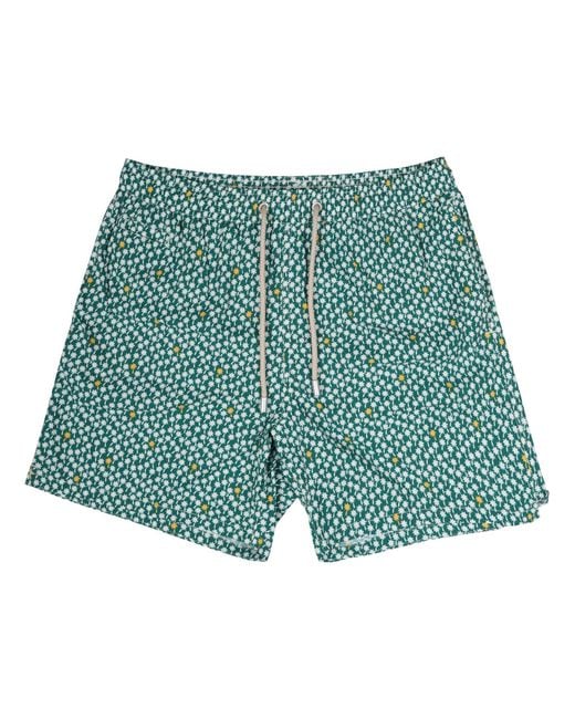 Mc2 Saint Barth Blue Costume Da Bagno "Lighting" for men