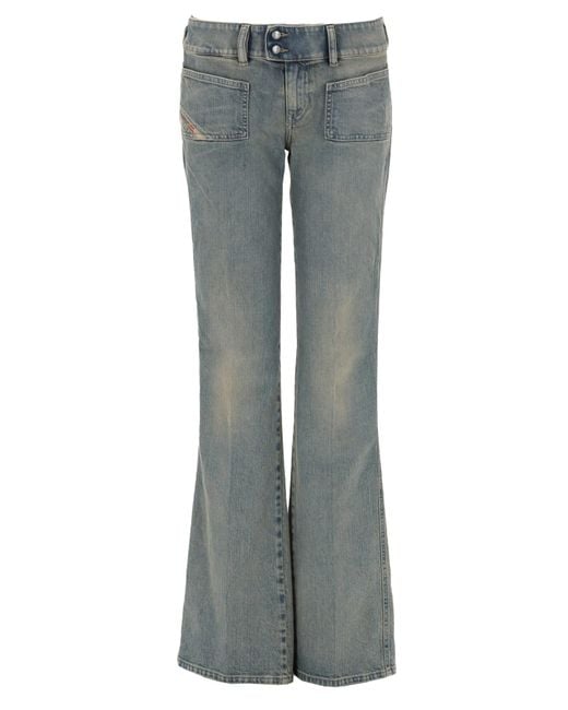 DIESEL Gray Jeans Bootcut "D-Hush"