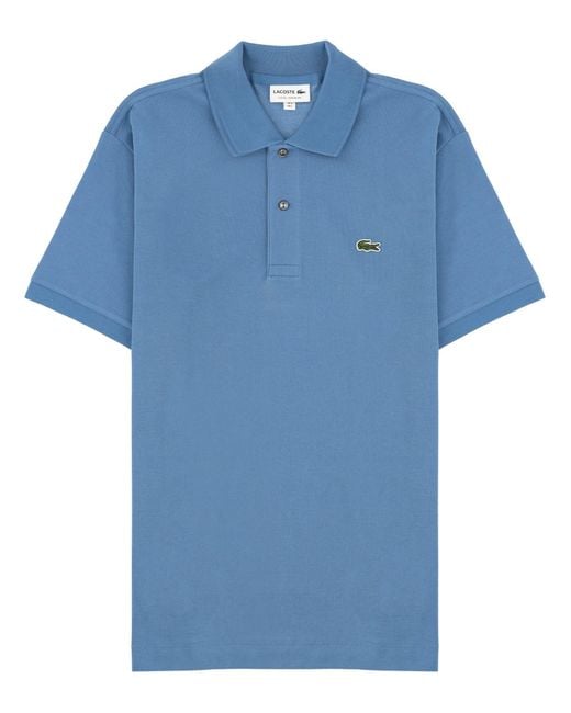 Lacoste Blue Polo With Logo for men