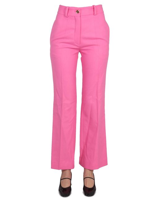 Patou Bell Bottoms in Pink Lyst
