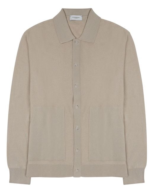 Paolo Pecora Brown Camicia for men