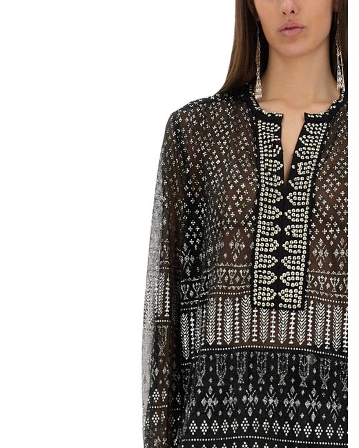Top "Nickie" di Isabel Marant in Black
