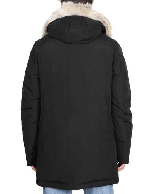 Piumino "Arctic" di Woolrich in Black da Uomo