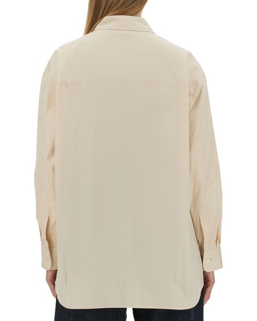 Camicia Lunga di Lemaire in Natural