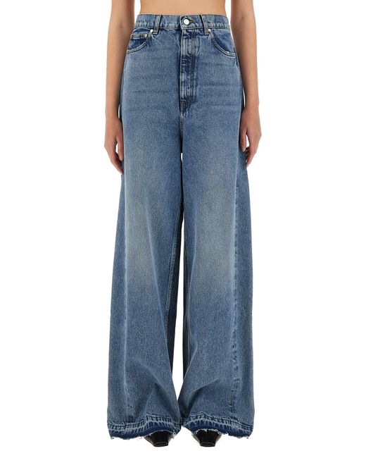 Stella McCartney Blue Wide-Leg Jeans