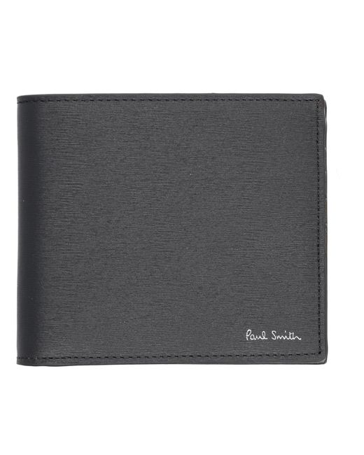 Paul Smith Black Wallet With Logo for men