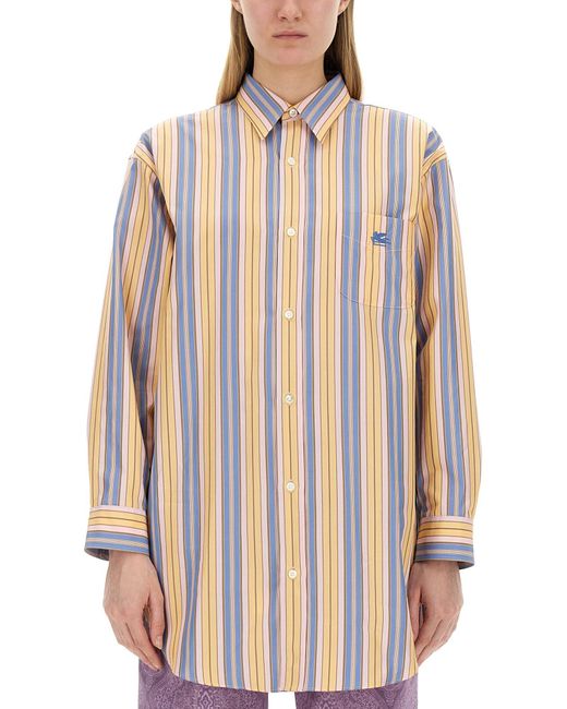 Camicia Pegaso di Etro in Multicolor