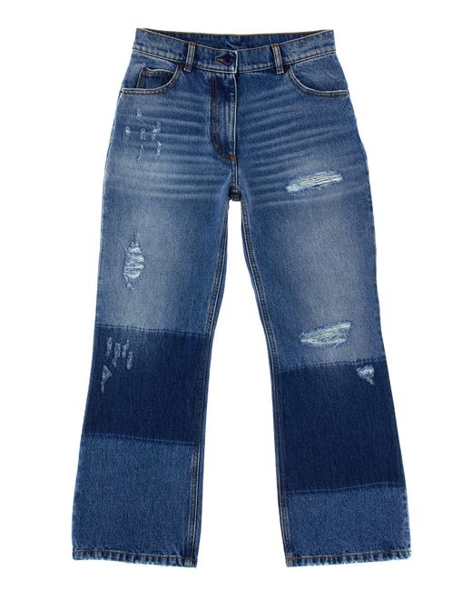 Moncler Genius Blue Star Intarsia Jeans 8 Moncler Palm Angels for men