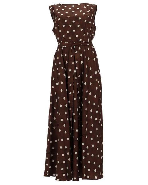 Max Mara Purple Abito "Martina"