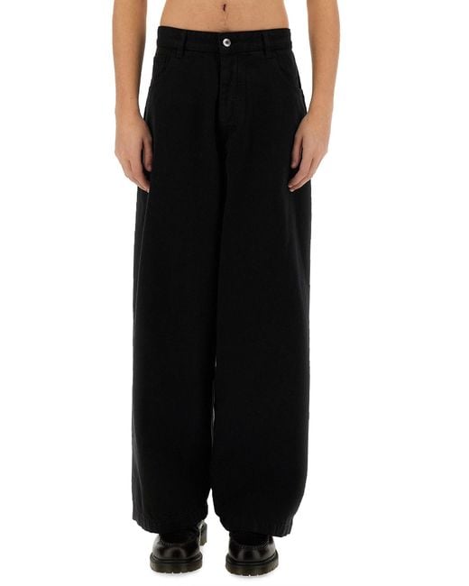 Jeans "Replacement" di YMC in Black da Uomo